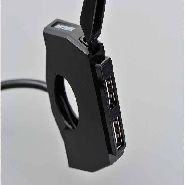 Daytona Power Supply Slim Mount Usb Type A 2 Port 2.4A