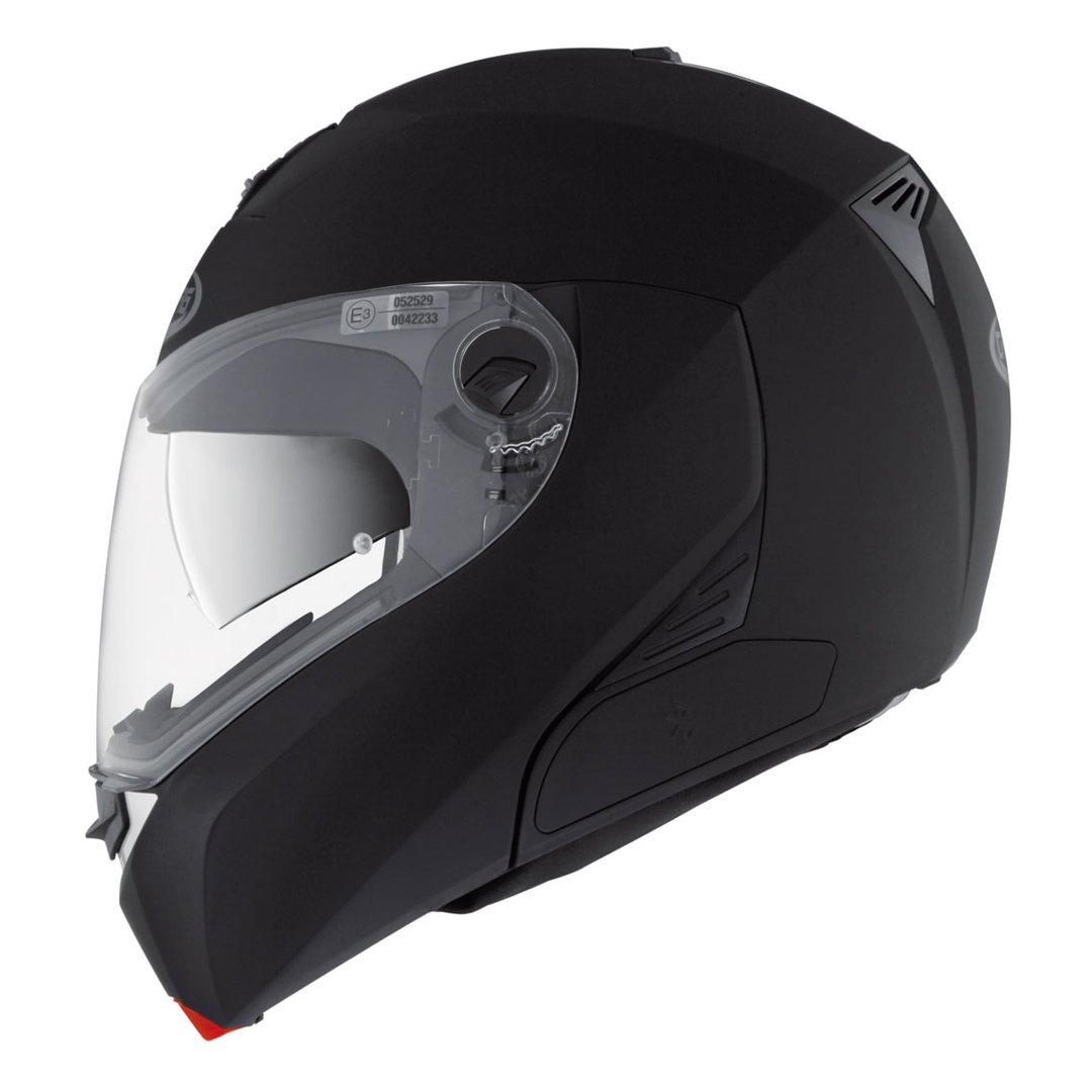 Caberg Modus Matt Black Flip Up Motorcycle Helmet - Image 3