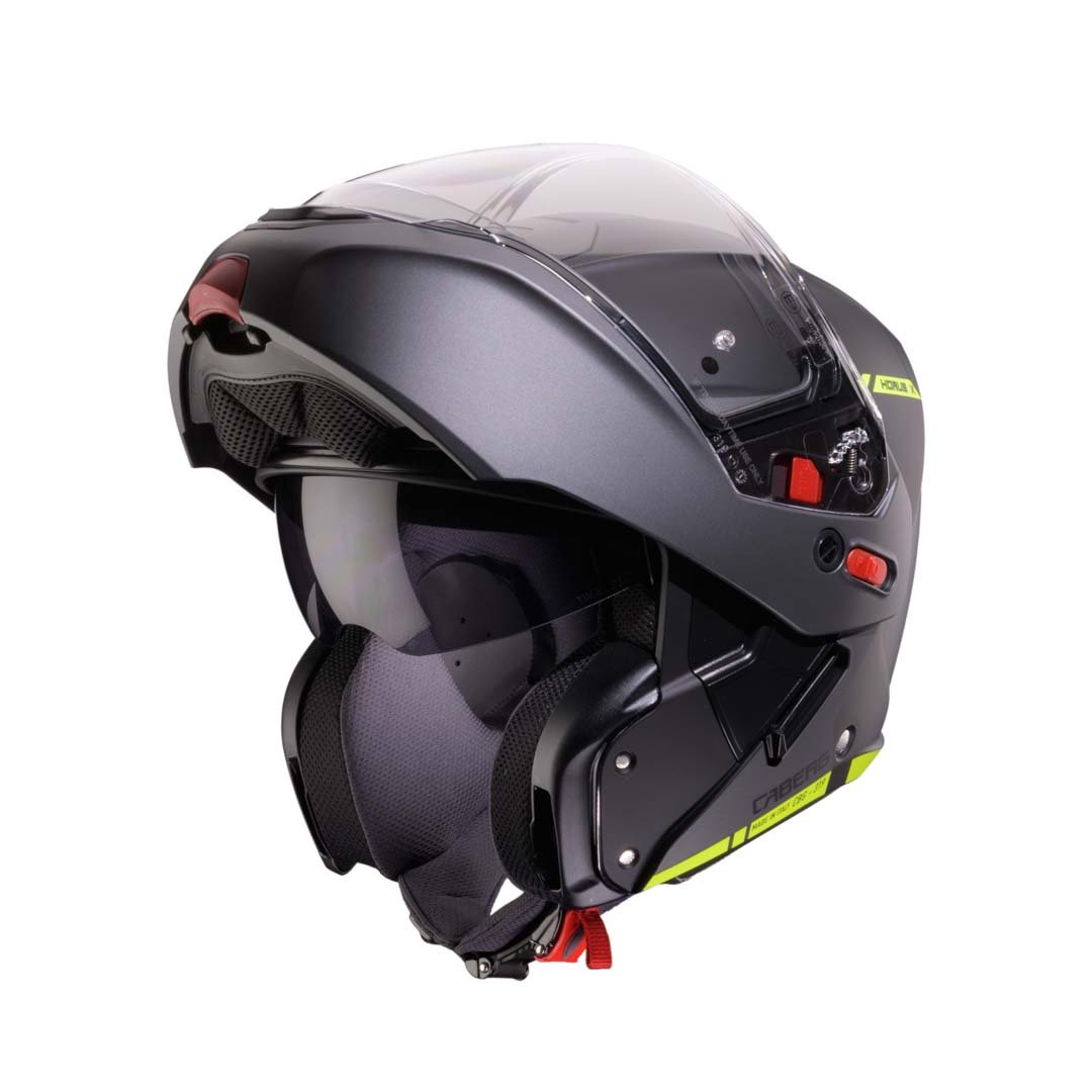 Caberg Horus X Ray Black/Grey/Yellow Fluo Helmet - Image 2