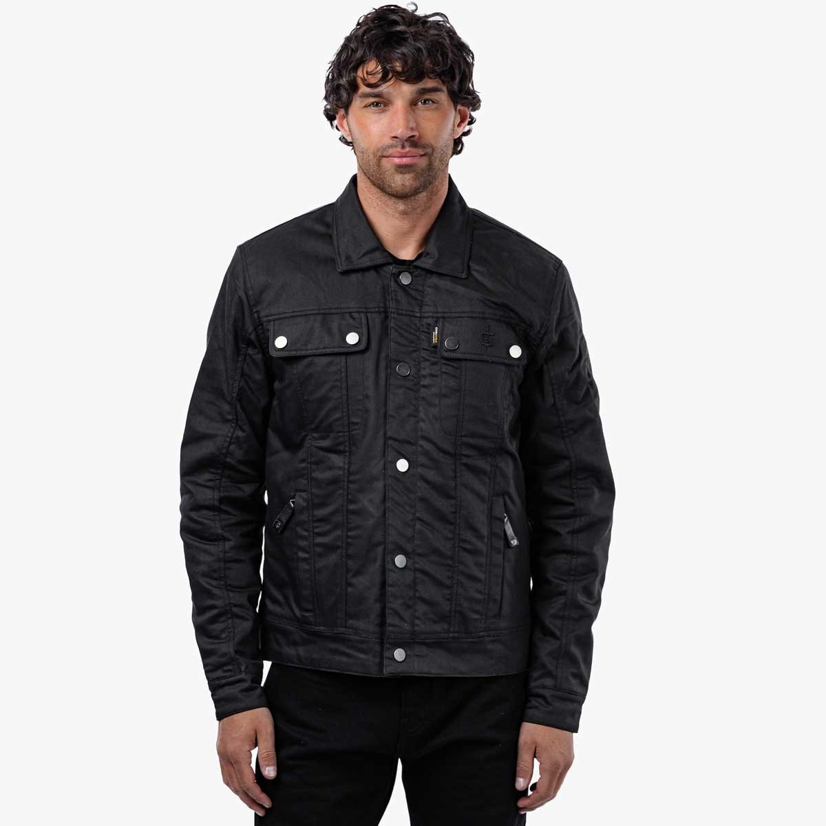 Spada Temper Trucker CE Jacket Black/Tan - Image 13