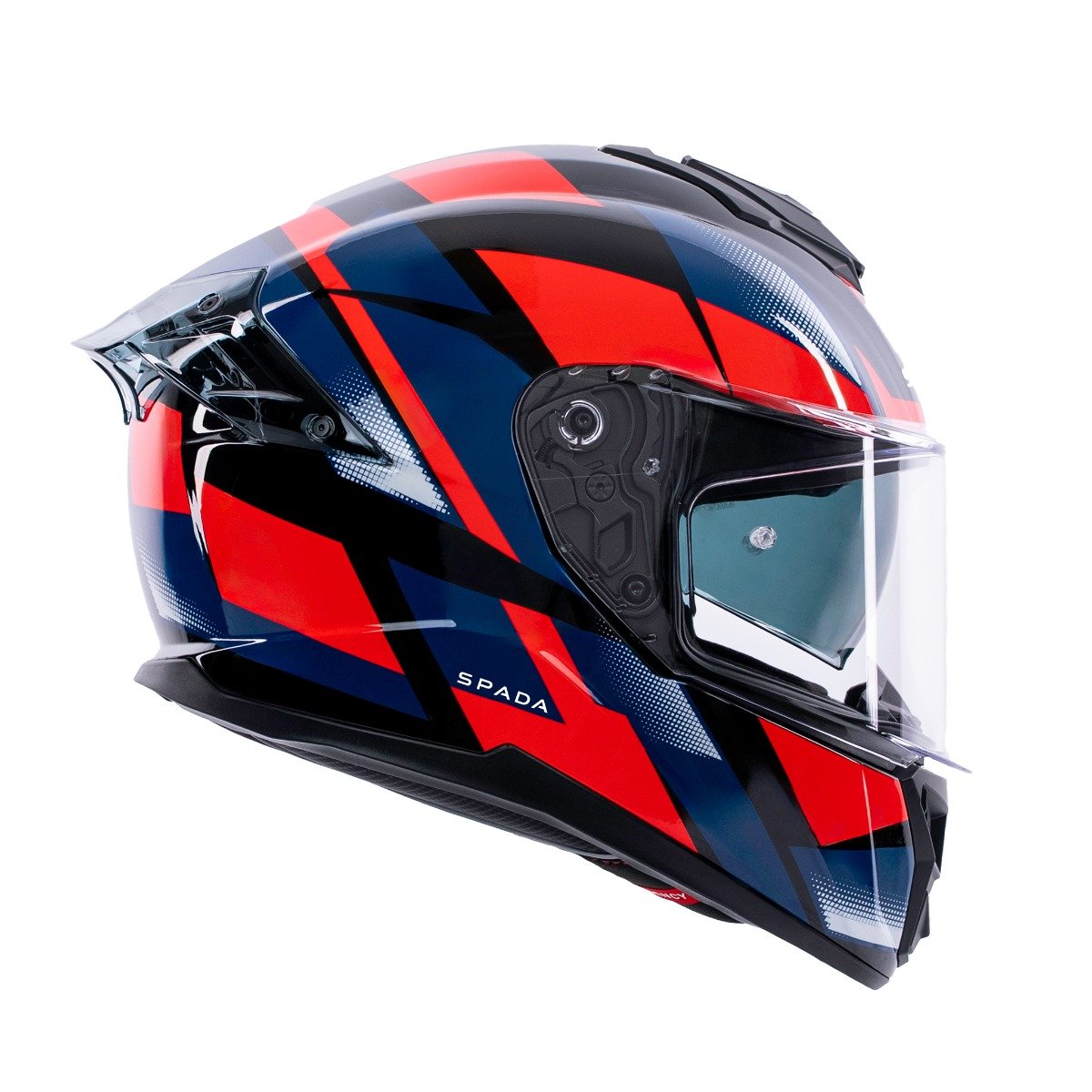 Spada Blade Sabre Black/Blue/Red Helmet - Image 7