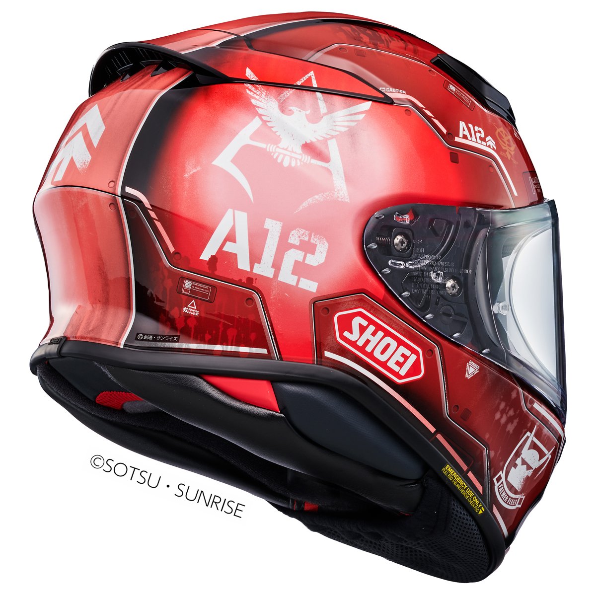 Shoei NXR2 MS-06S Char's Zaku II TC-1 Helmet - Image 2