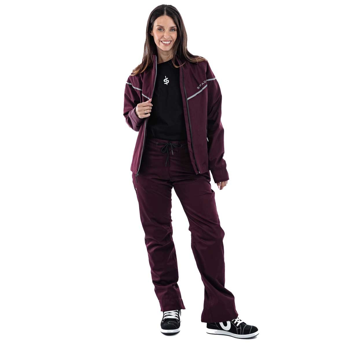 Spada Dash CE Ladies Jacket Port Red - Image 7
