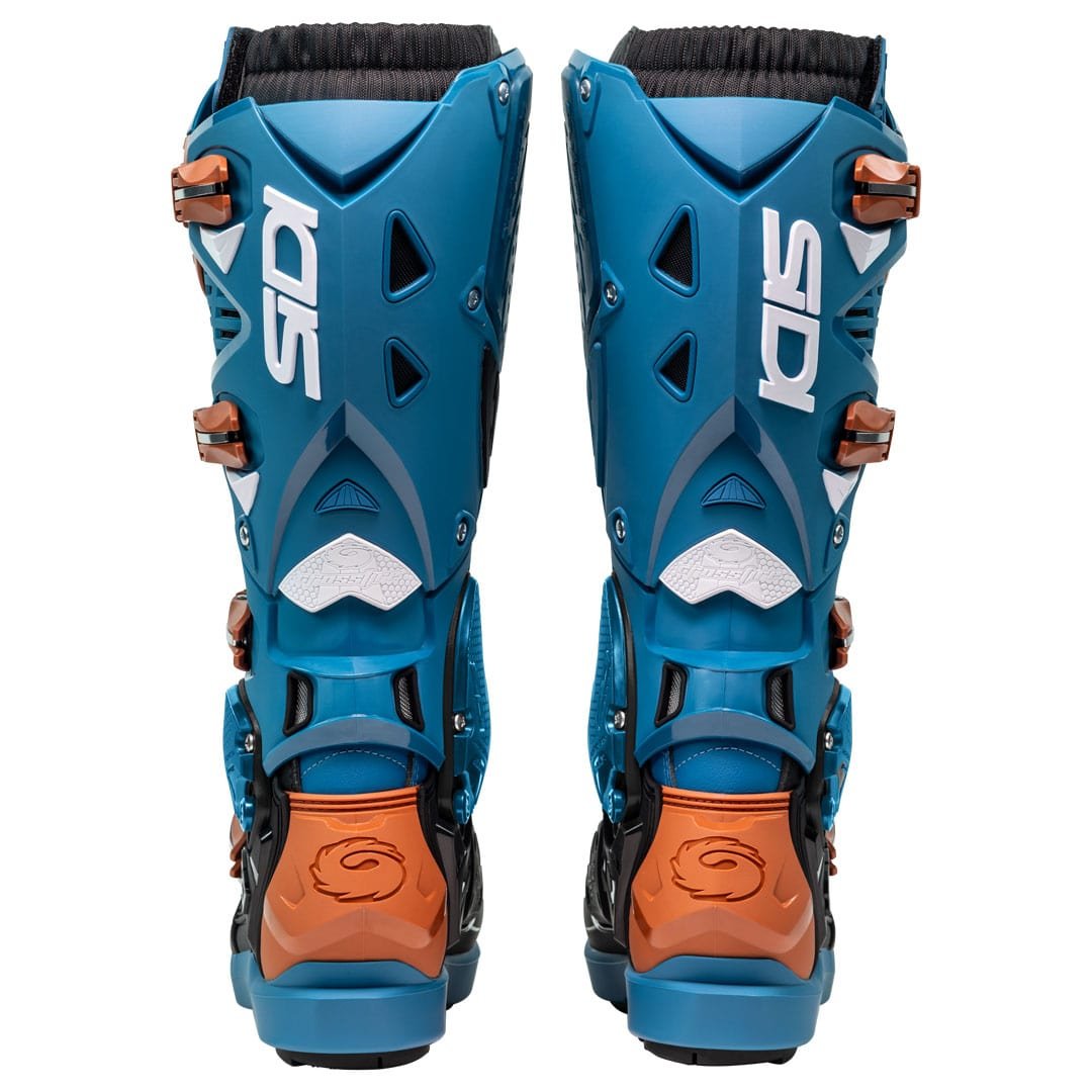 Sidi Crossfire 3 SRS CE Boots Petrol/Bronze - Image 4