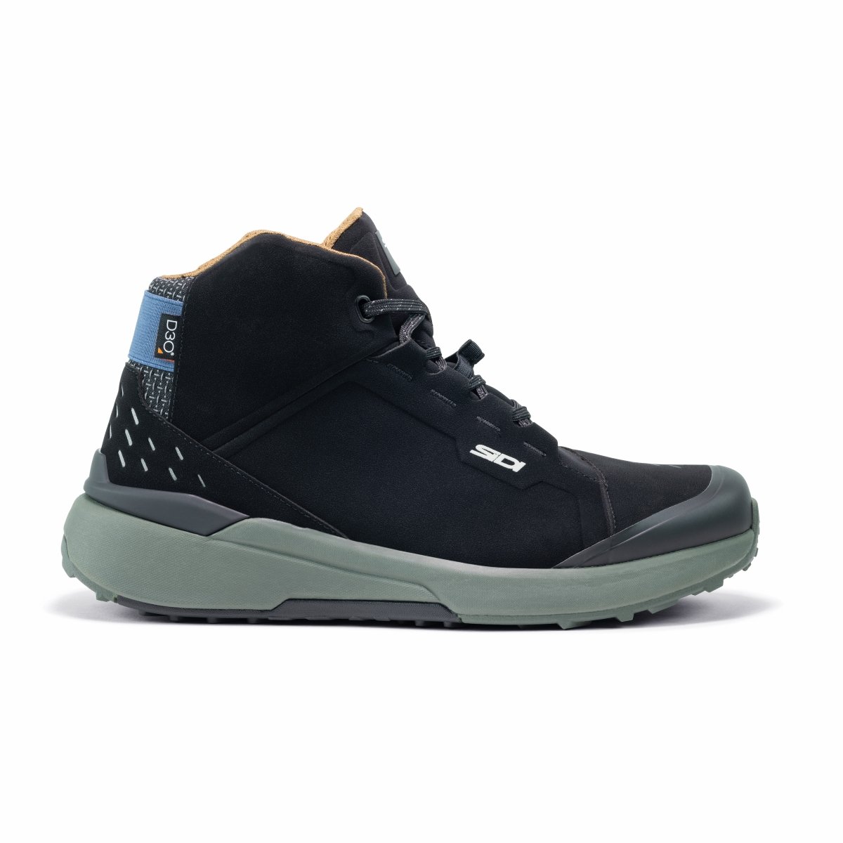 Sidi Nucleus Suede CE WP Shoes Black/Ivy - Image 2