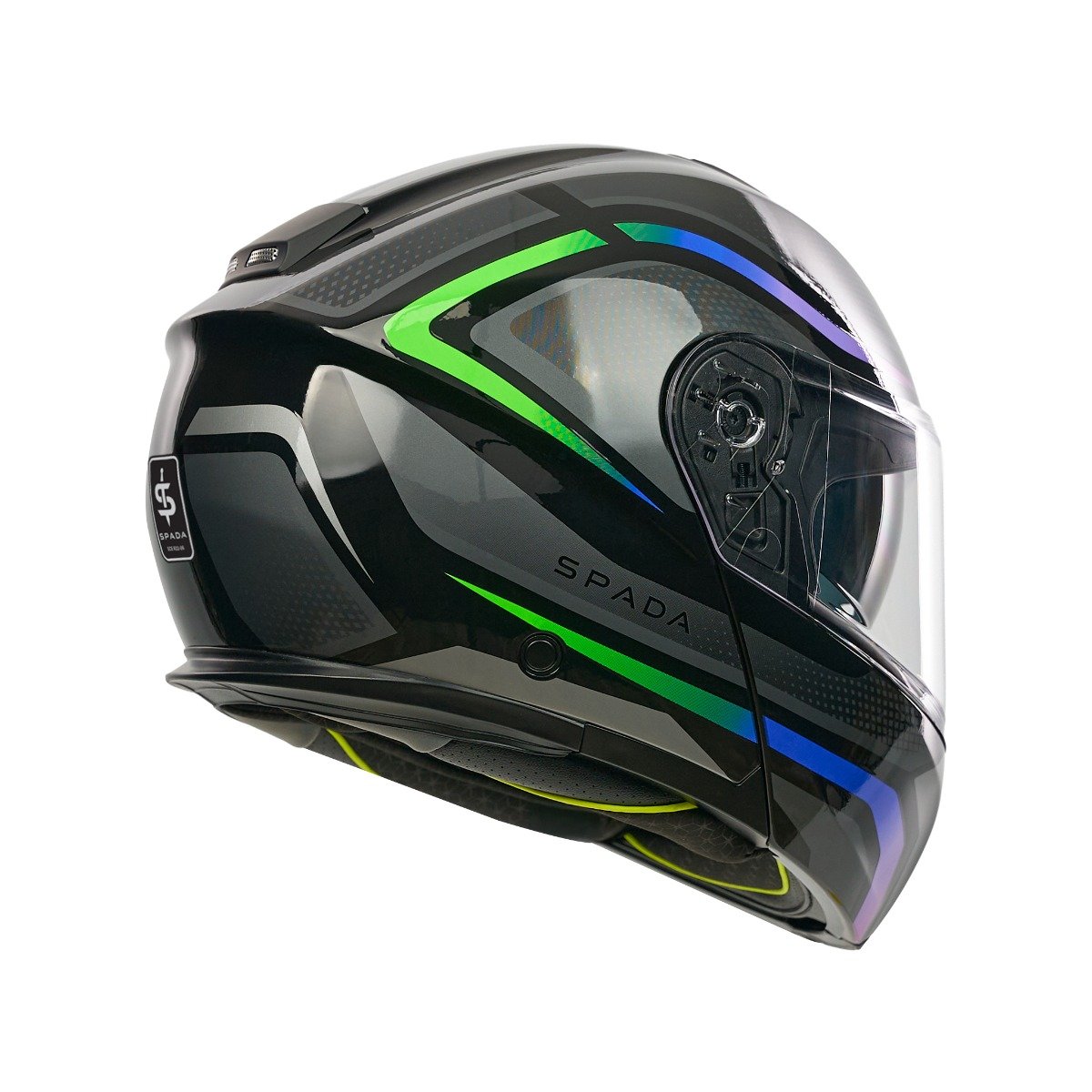 Spada Sirius Flow Green Helmet - Image 7