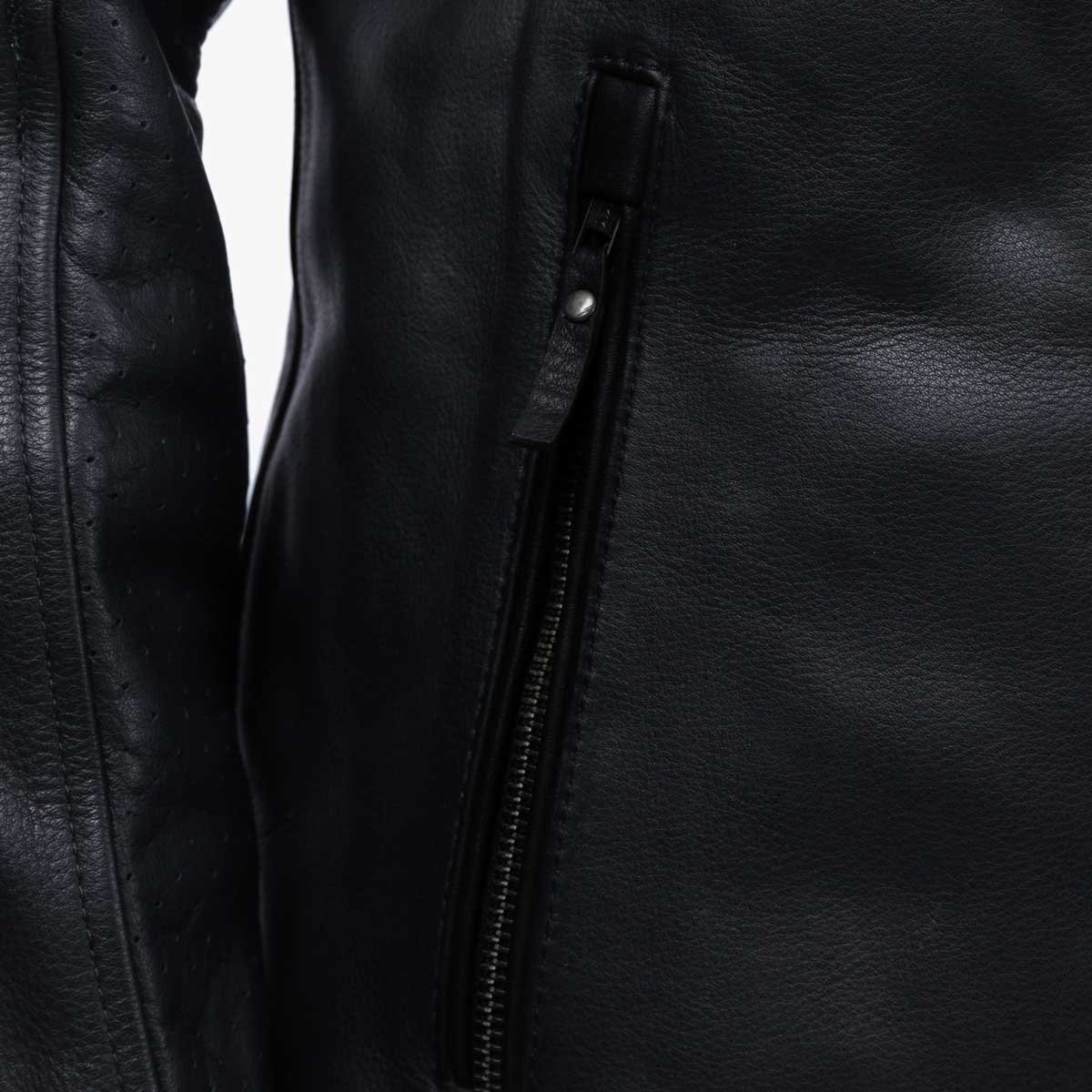 Spada Hanzo CE Leather Jacket Black/Ivory - Image 12