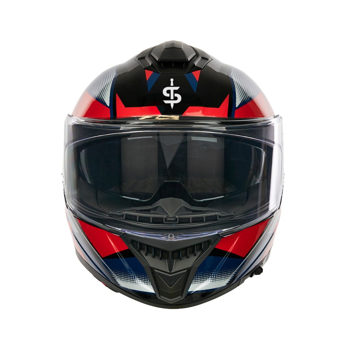 Spada Blade Sabre Black/Blue/Red Helmet - Image 3