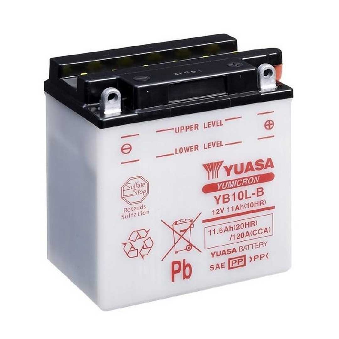Yuasa Batteries YB10L-B (CP) With Acid