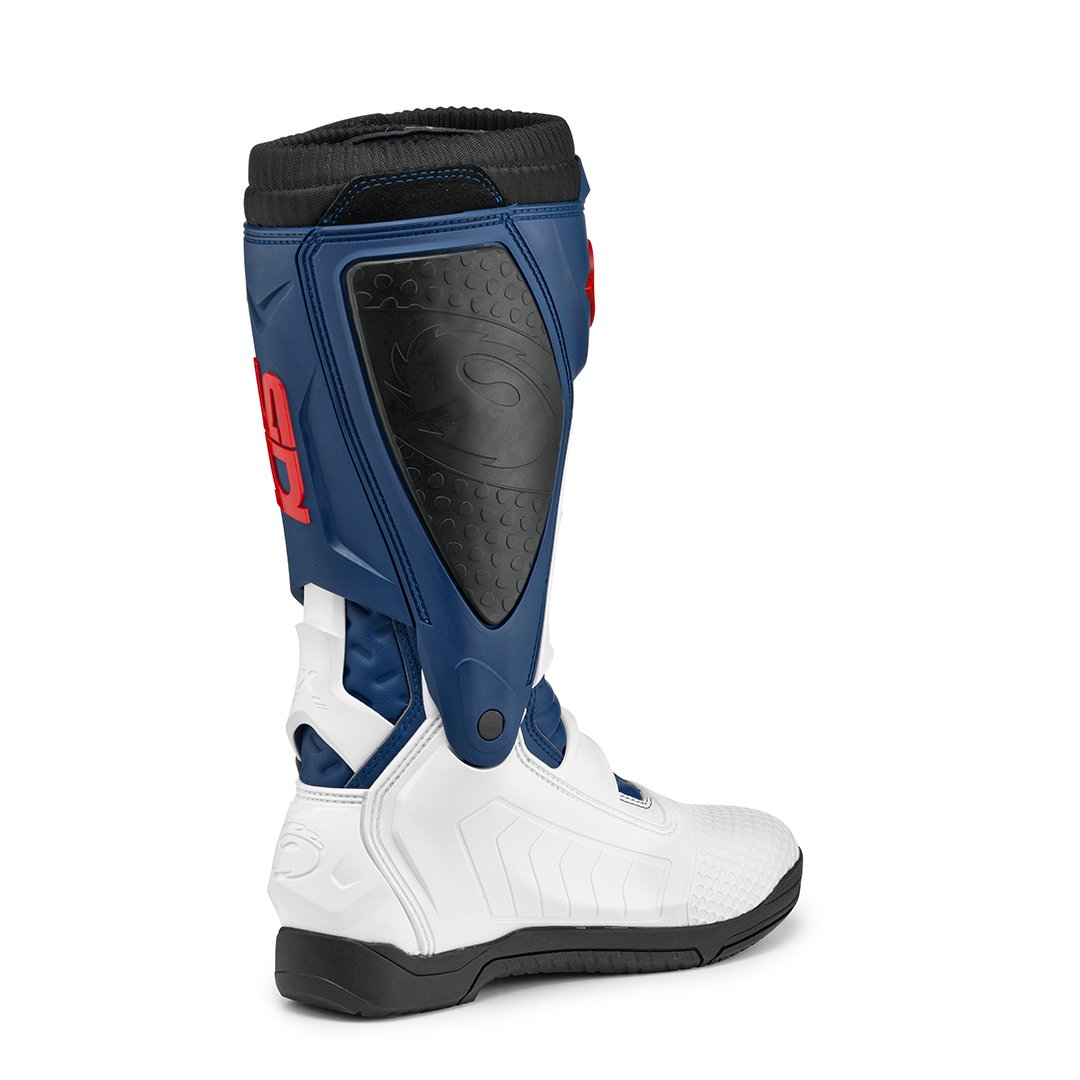 Sidi X-Power SC CE Boots White/Navy/Red - Image 2