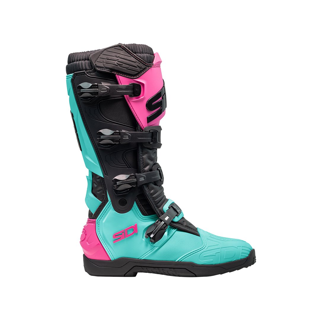 Sidi X-Power SC CE Boots Mint/Black/Pink S/O