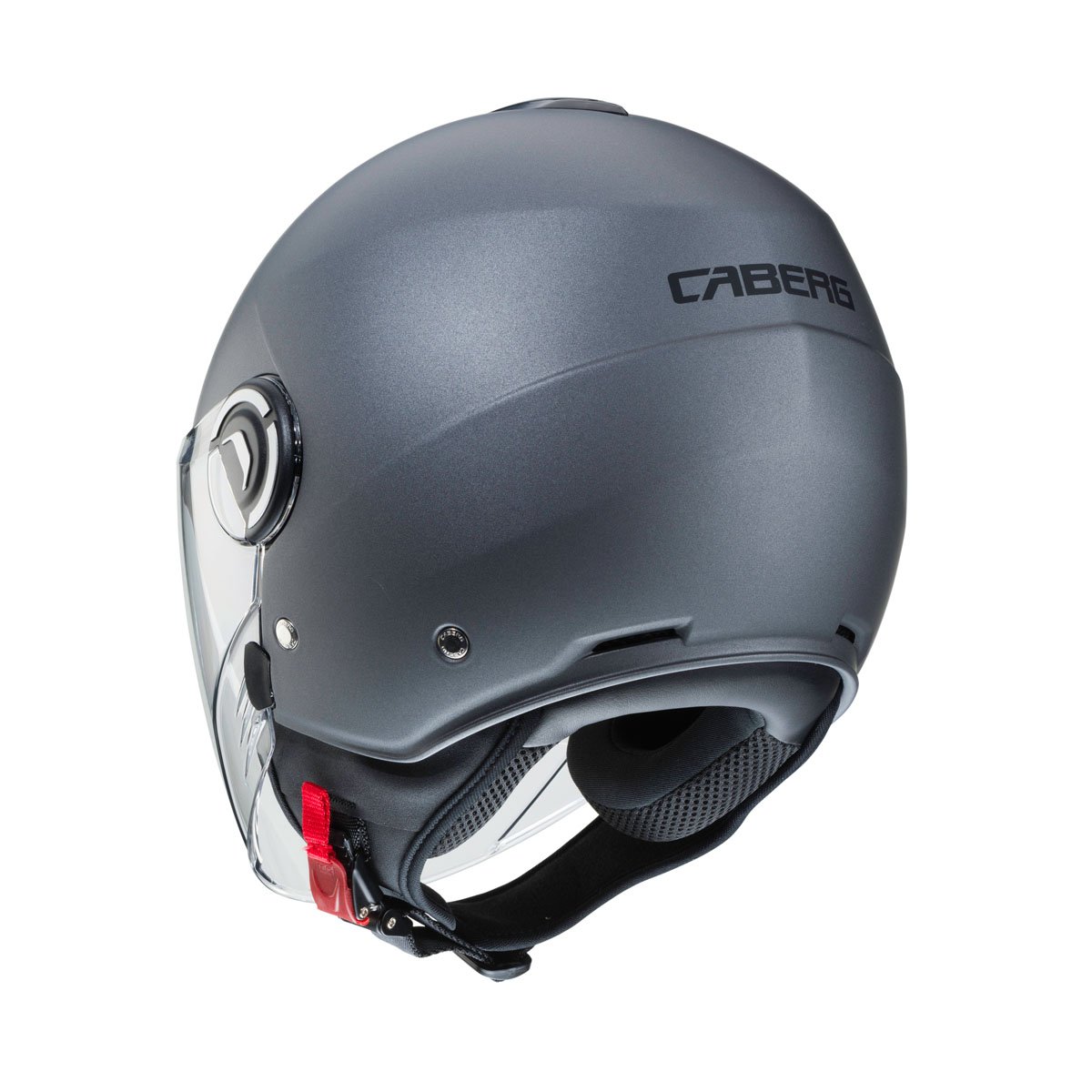 Caberg Riviera V4X Matt Gun Metal Helmet - Image 3