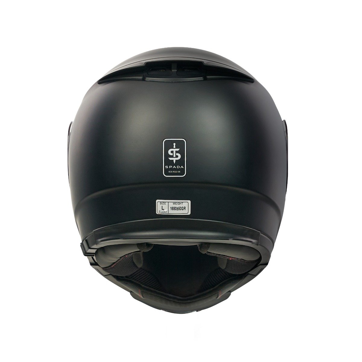 Spada Bastion Matt Black Helmet - Image 4