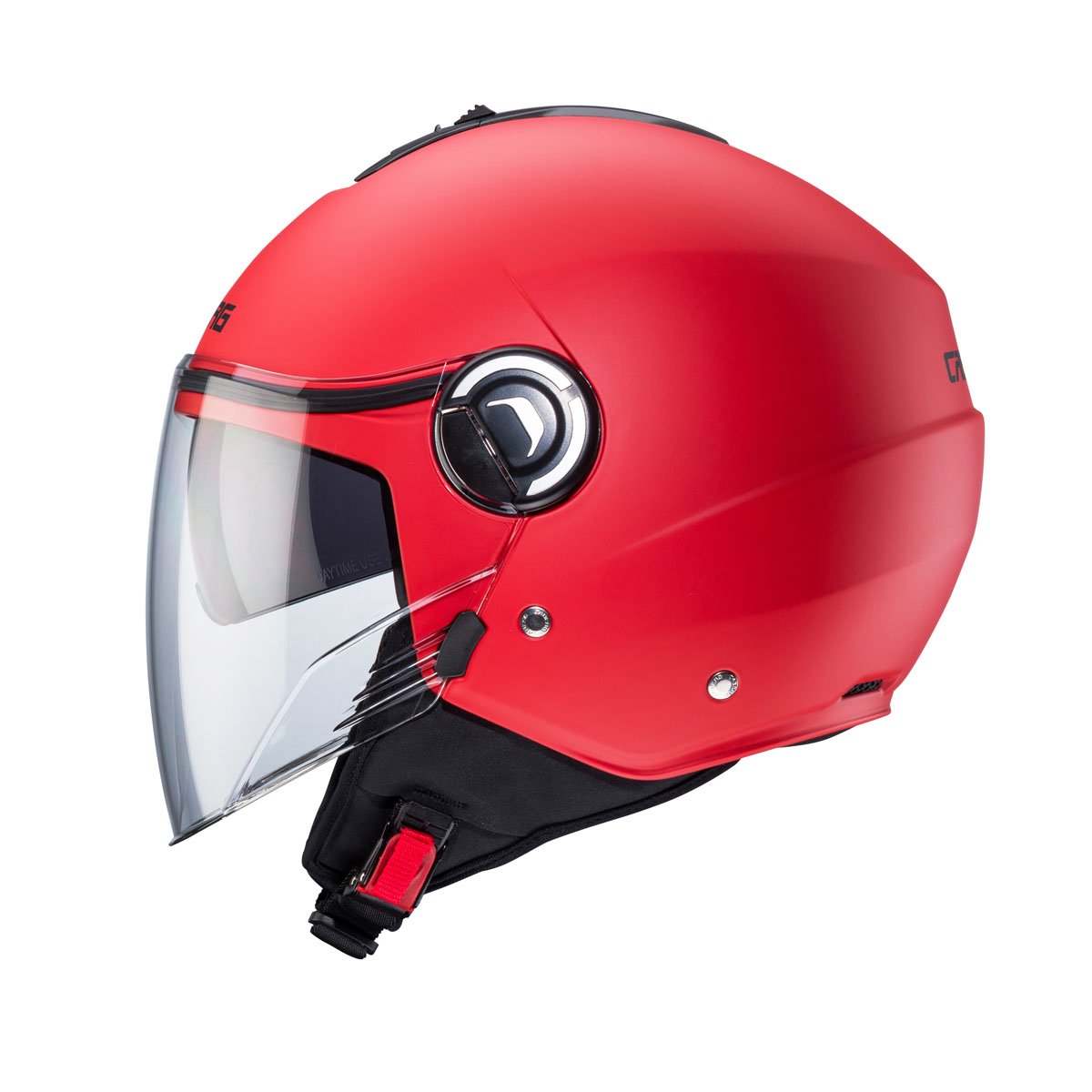 Caberg Riviera V4X Matt Red Helmet - Image 2