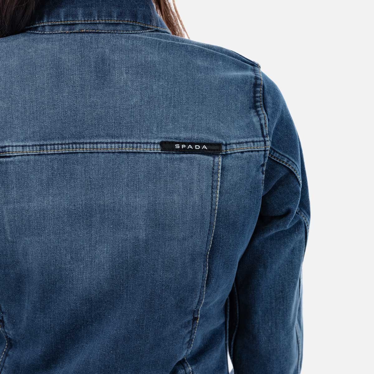 Spada Tura Trucker CE Ladies Washed Blue - Image 7