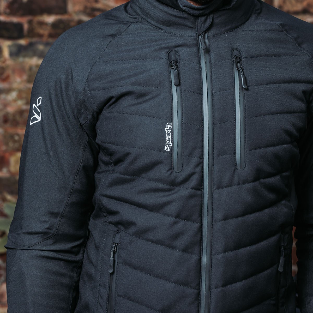 Spada Tino CE WP Quilted Jacket Black - Image 4