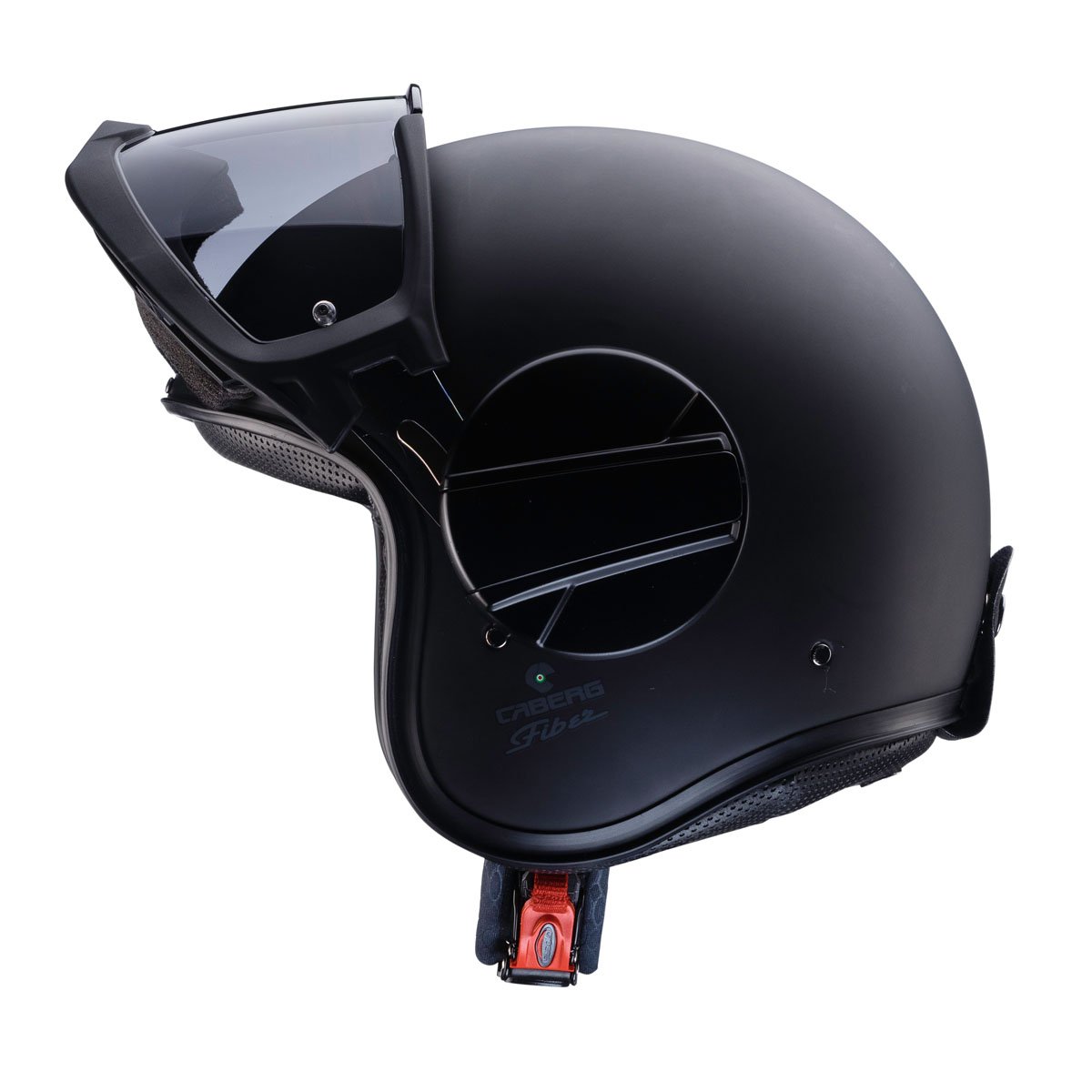 Caberg Ghost X Matt Black Helmet - Image 4