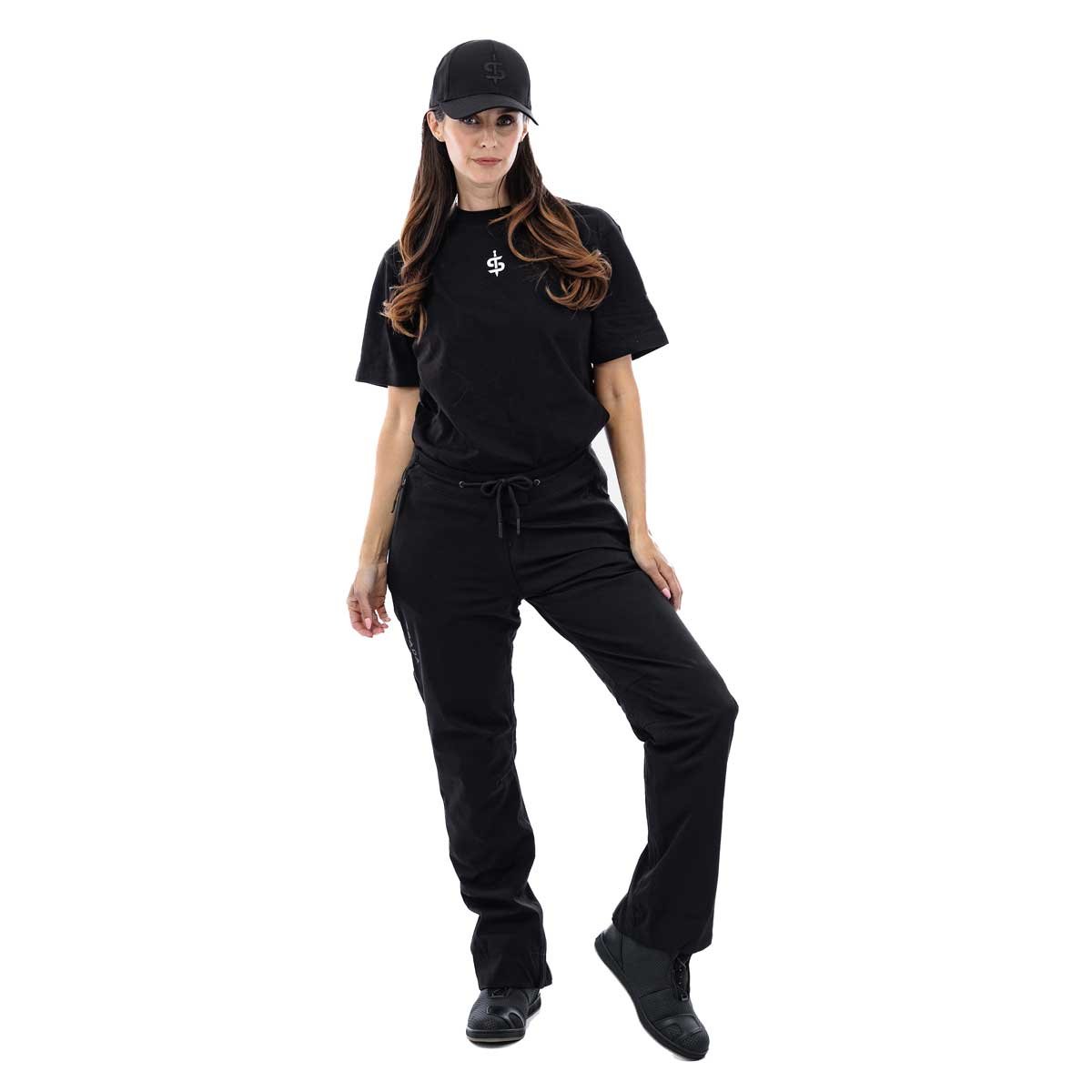 Spada Dash CE Ladies Trousers Short Leg Stealth Black - Image 5