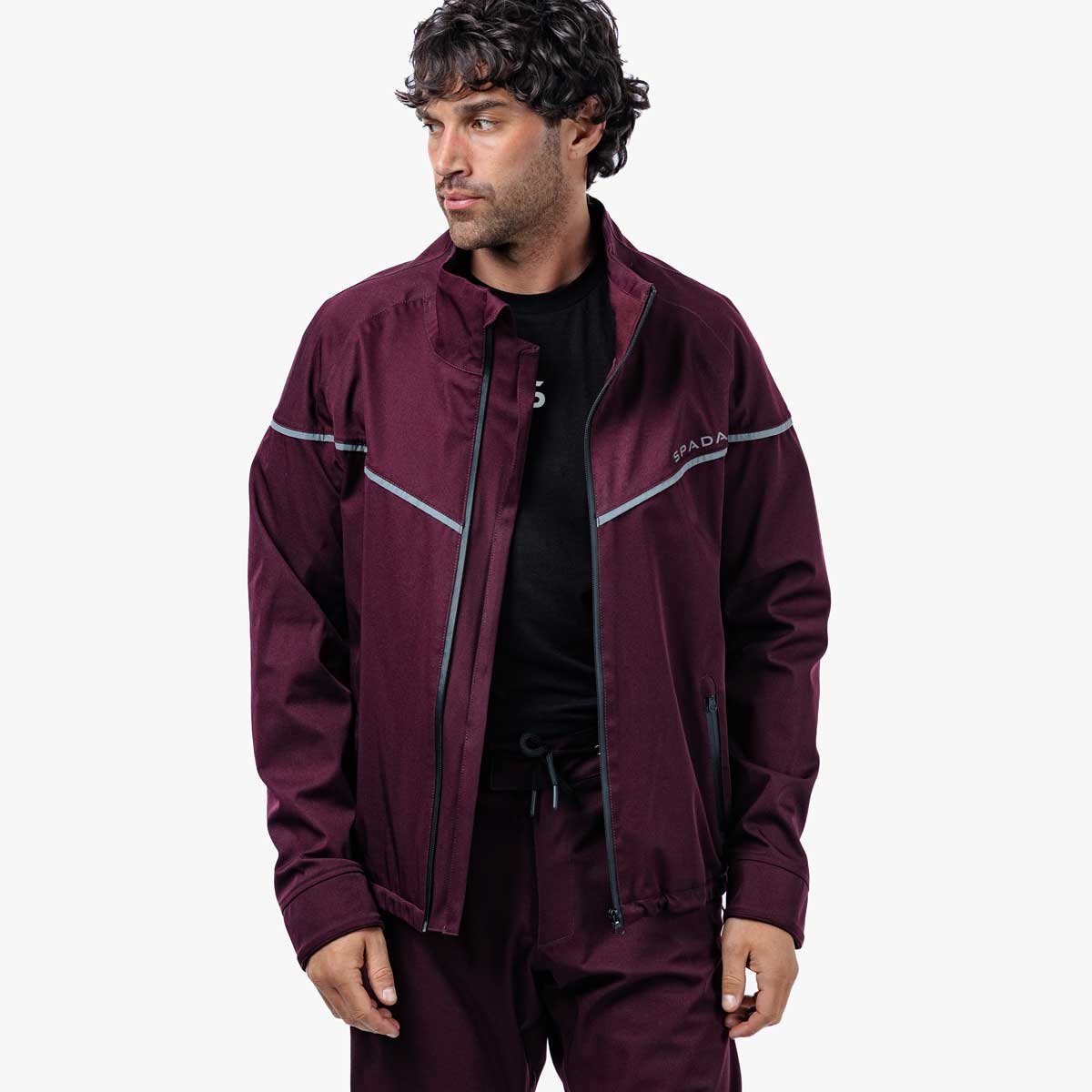 Spada Dash CE Mens Jacket Port Red - Image 13