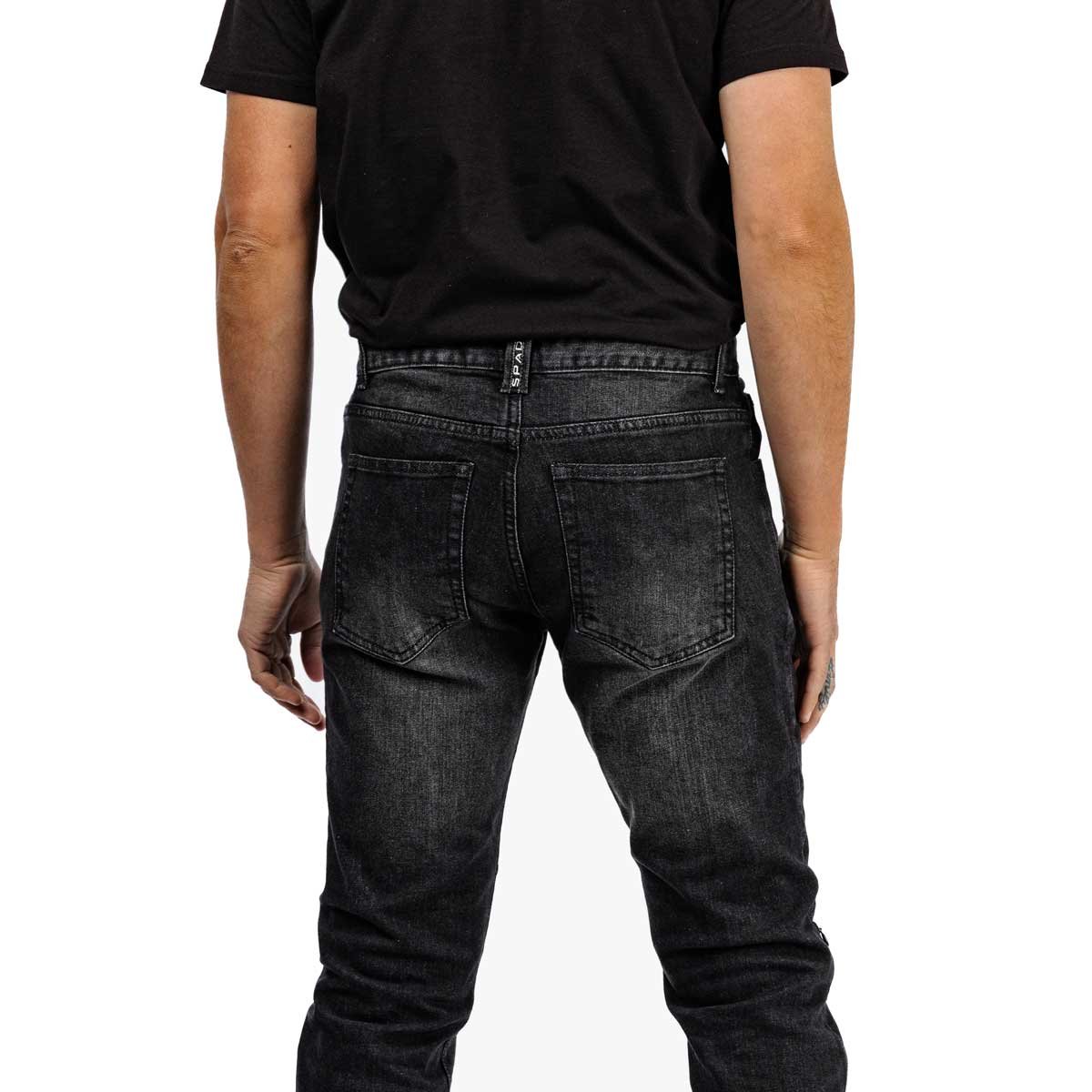 Spada Drifter CE Mens Jeans Washed Black - Image 10