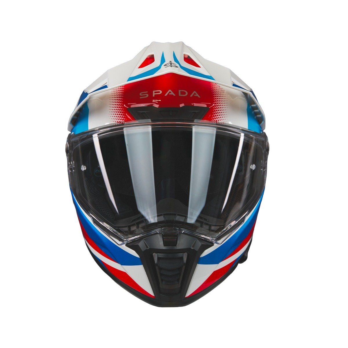 Spada Trailhawk Raptor Red/Blue/White Helmet - Image 3