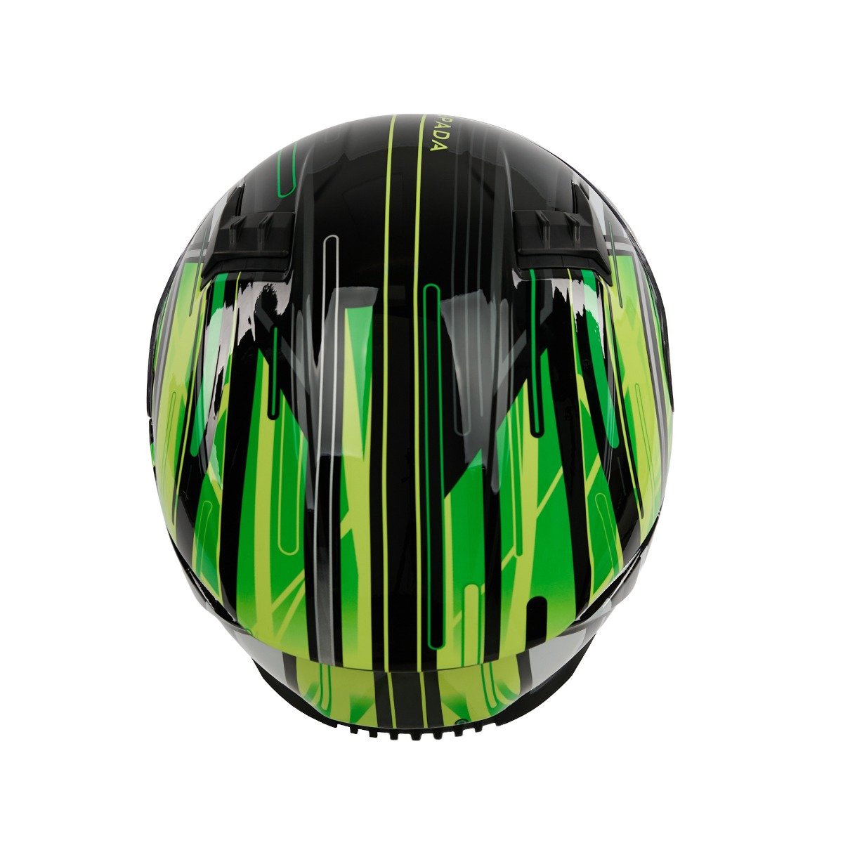 Spada Raiden 3 Cyclone Green Helmet - Image 4