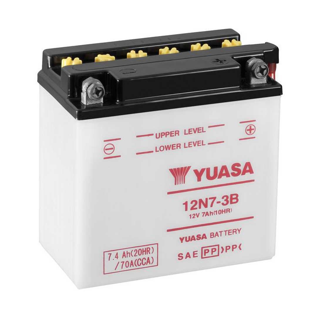 Yuasa Batteries 12N7-3B (CP) With Acid
