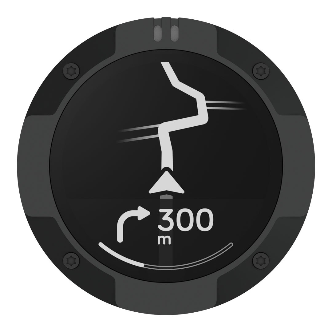 Beeline Moto II Black Plastic