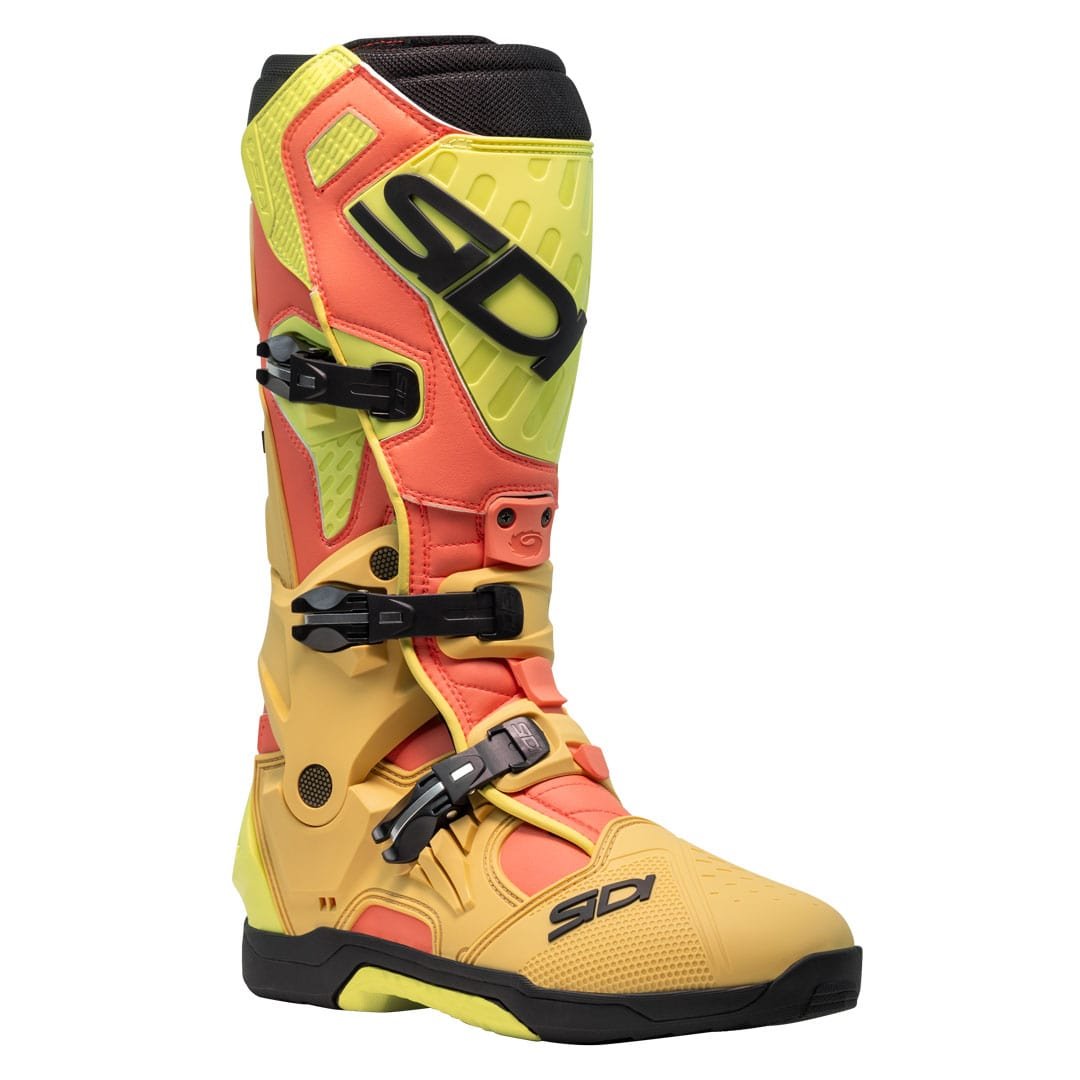 Sidi Crossair CE Boots Gold/Lime S/O