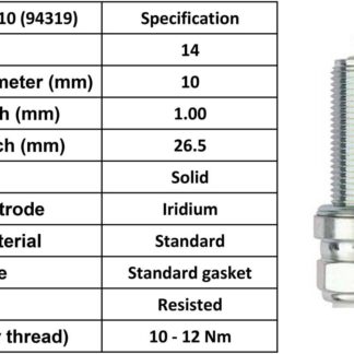NGK Spark Plug LMAR8AI-10 Plugs [Box 4]