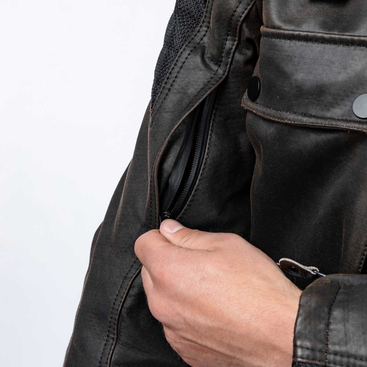 Spada Crossguard CE WP Jacket Walnut - Image 14