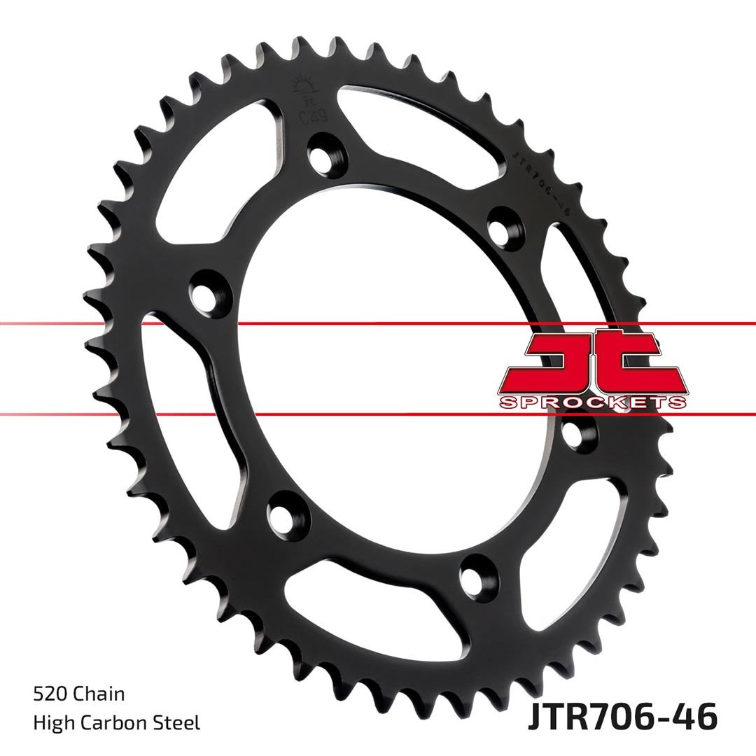 JT Rear Sprockets R/W 706-46 APRILIA