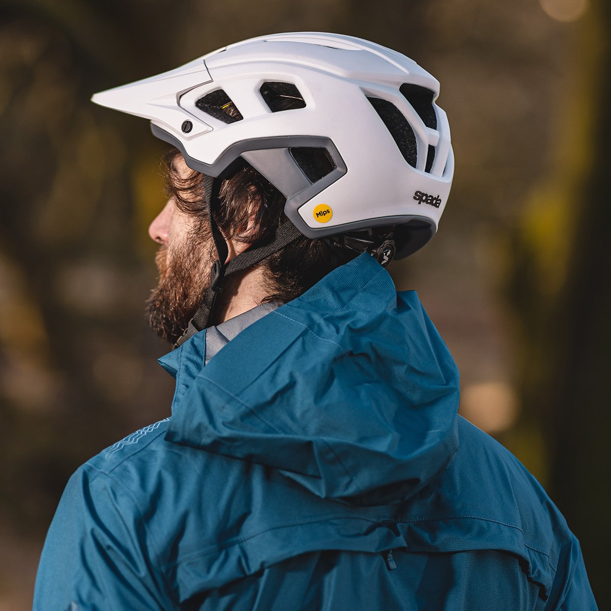 Spada MTB Howitzer Helmet Matt Light Grey - Image 6