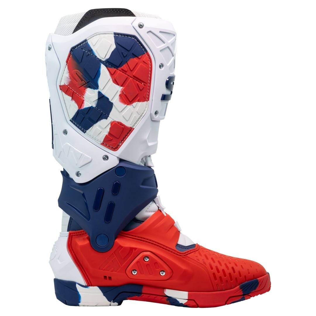 Sidi Crossair X CE Boots White/Navy/Red - Image 2