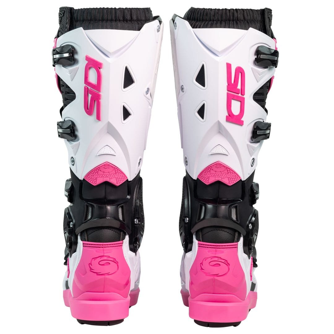 Sidi Crossfire 3 SRS CE Boots Black/White/Pink - Image 4