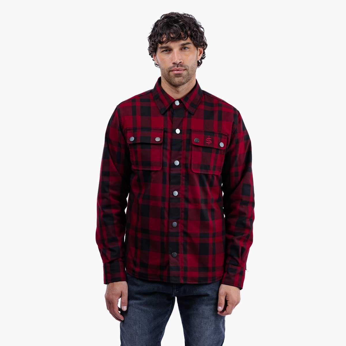 Spada Ember CE Shirt Red/Black - Image 2