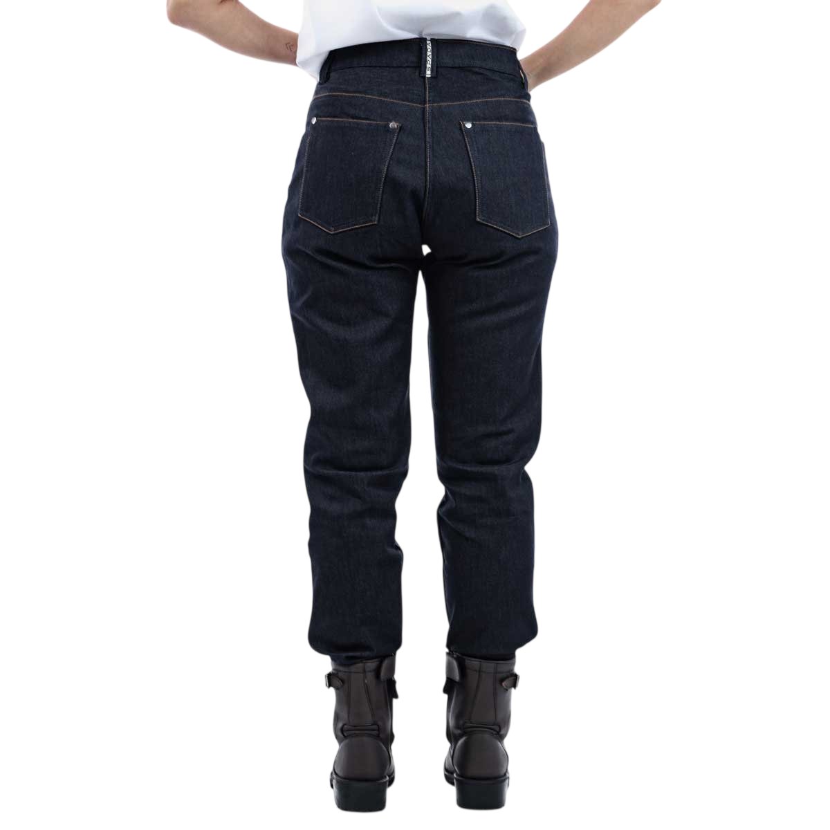 Spada Ronin CE Ladies Jeans Short Leg Raw Indigo - Image 7