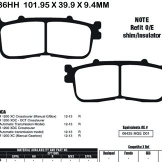 EBC Brake Pads FA636HH