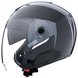 Caberg Jet Sintesi Metal Black Helmet