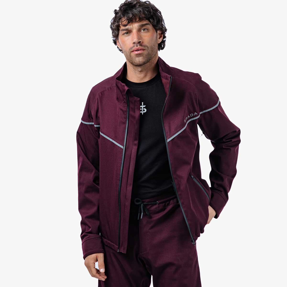 Spada Dash CE Mens Jacket Port Red - Image 14
