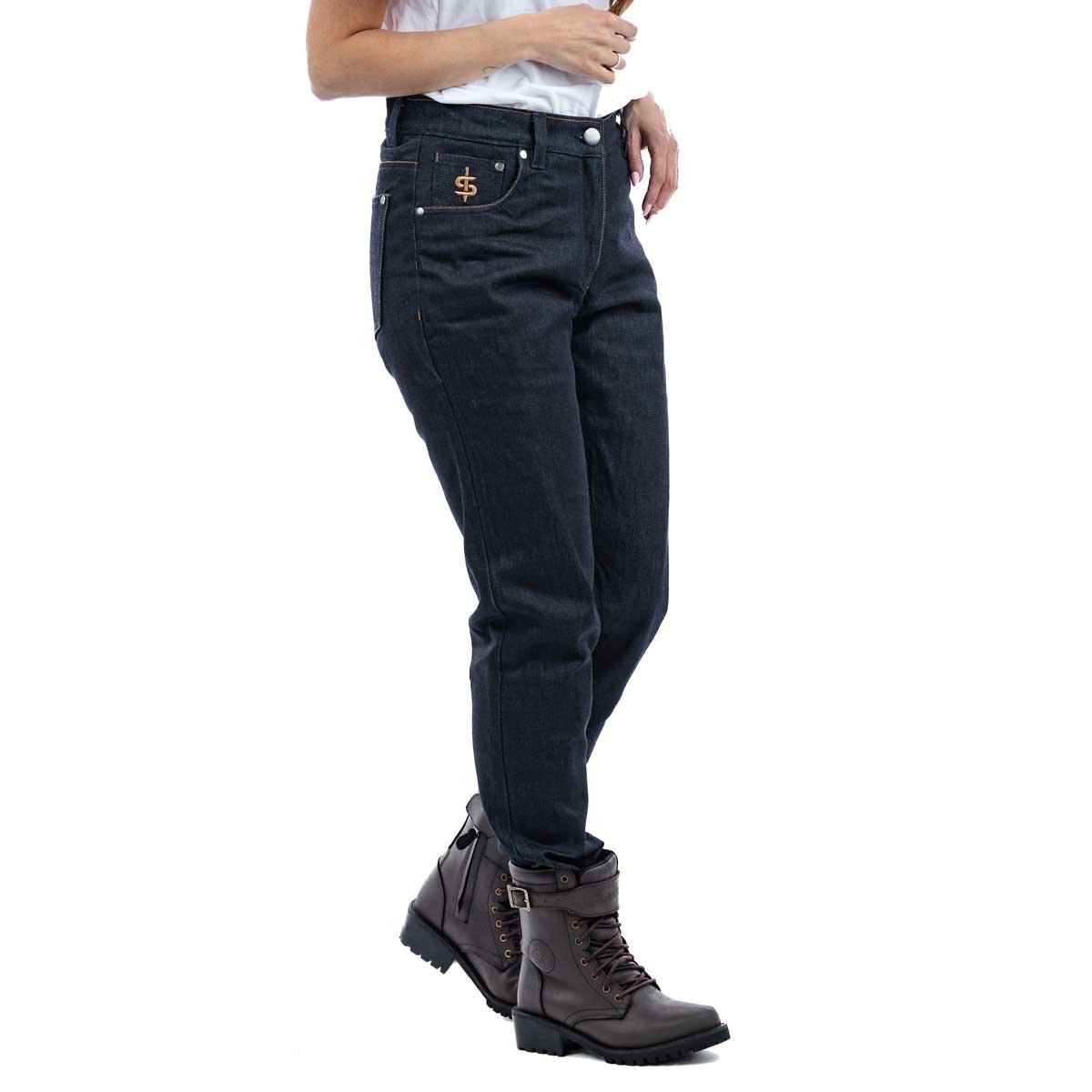 Spada Ronin CE Ladies Jeans Raw Indigo - Image 5