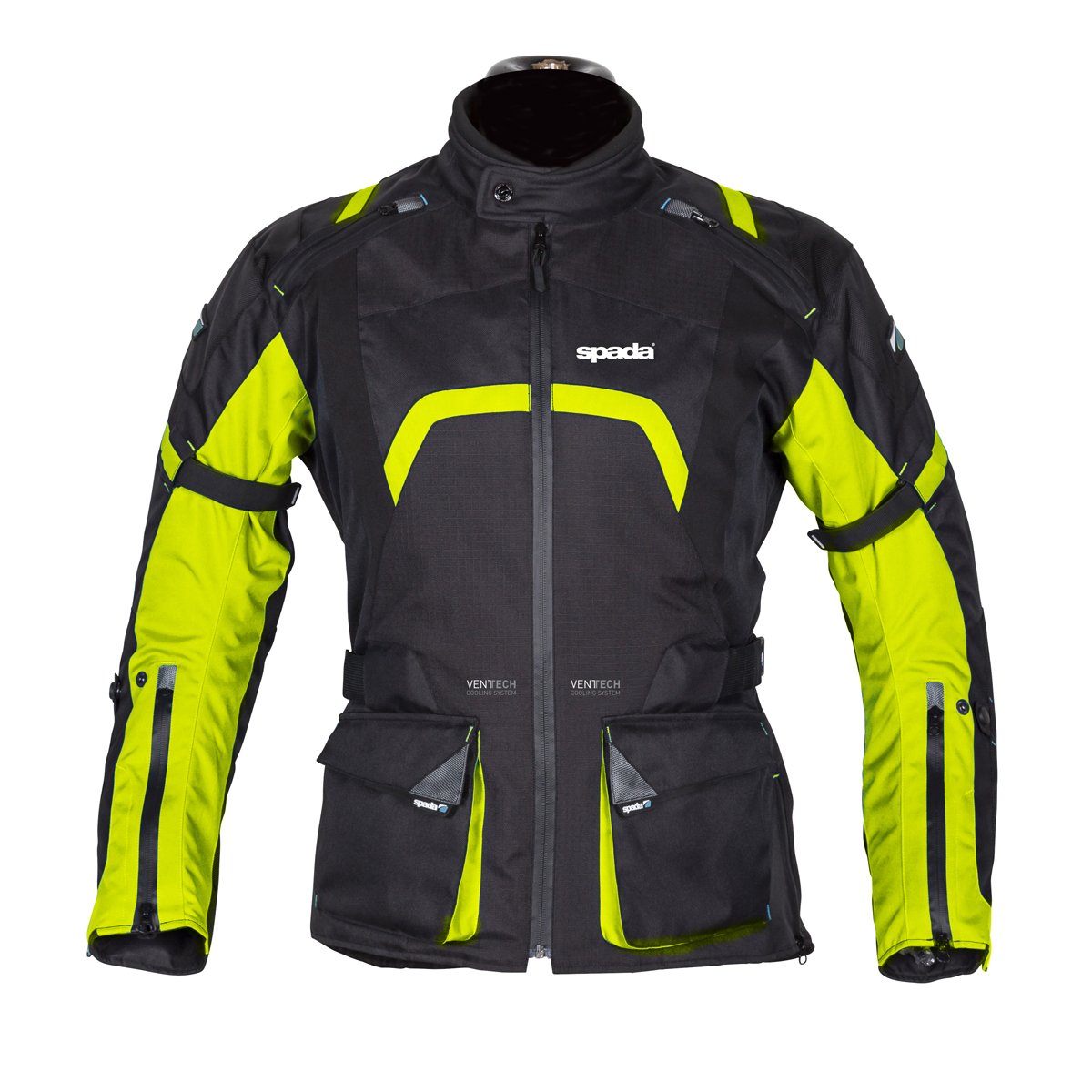 Spada Textile Jacket Base Black/Flo