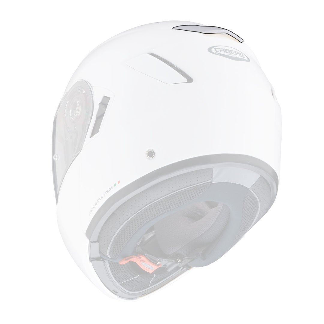 Caberg Levo/Levo X Rear Air Vent White Metal