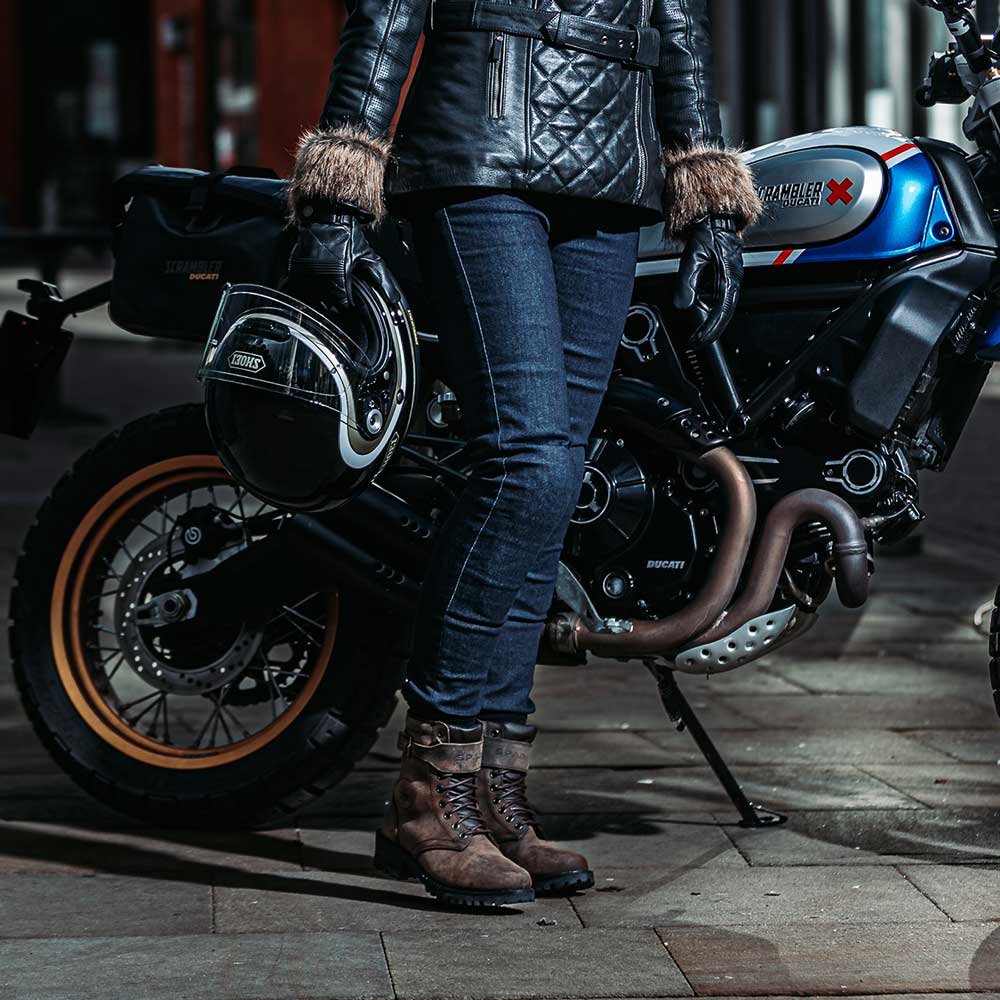Spada Piston CE WP Ladies Boots Brown - Image 9