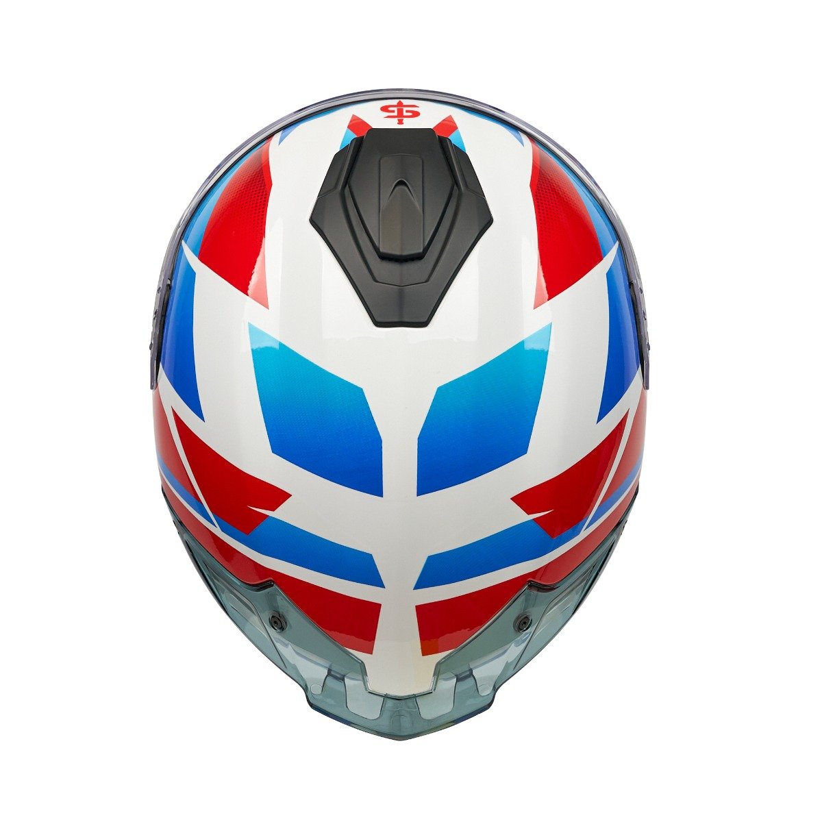 Spada Blade Sabre White/Blue/Red Helmet - Image 4