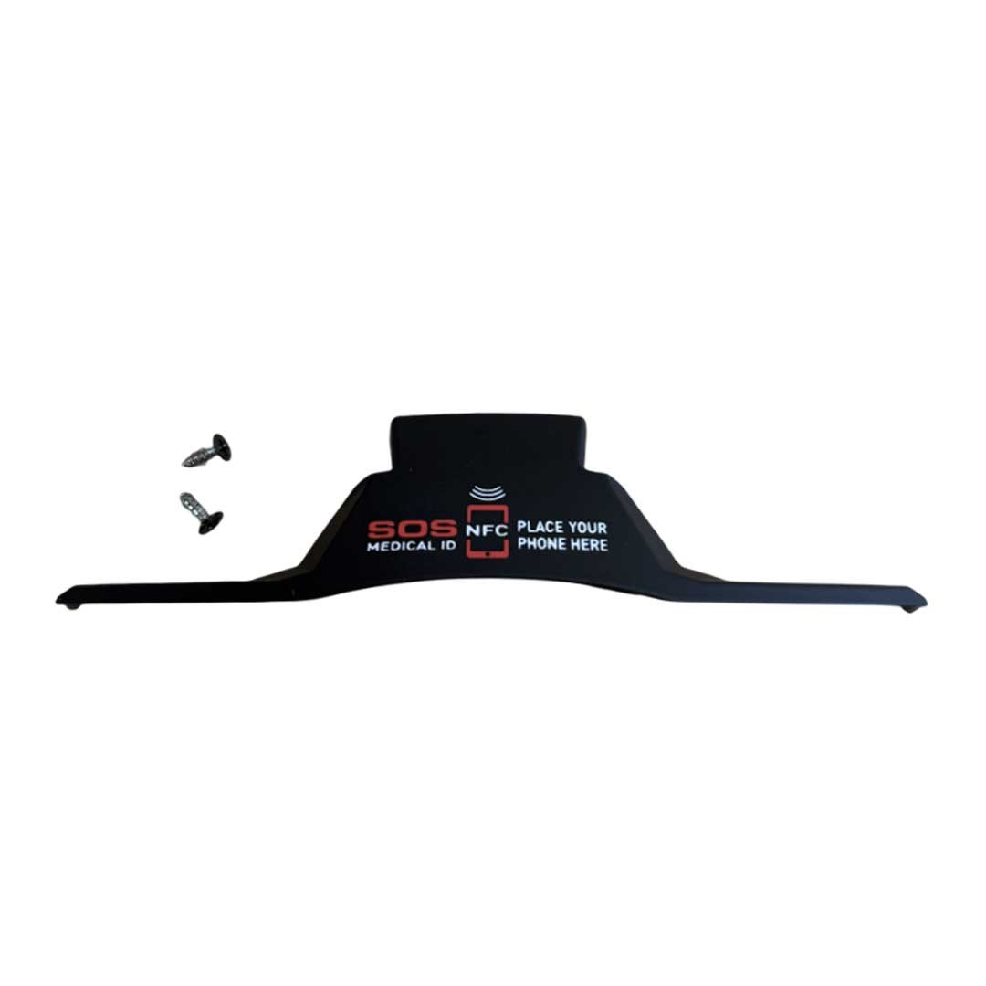 Caberg Tanami Rear Matt Black Frame with SOS Chip & Screws