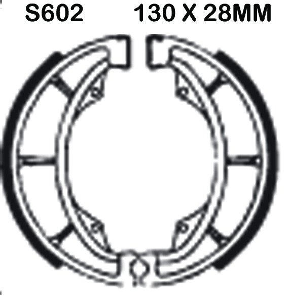 EBC Brake Shoes S602