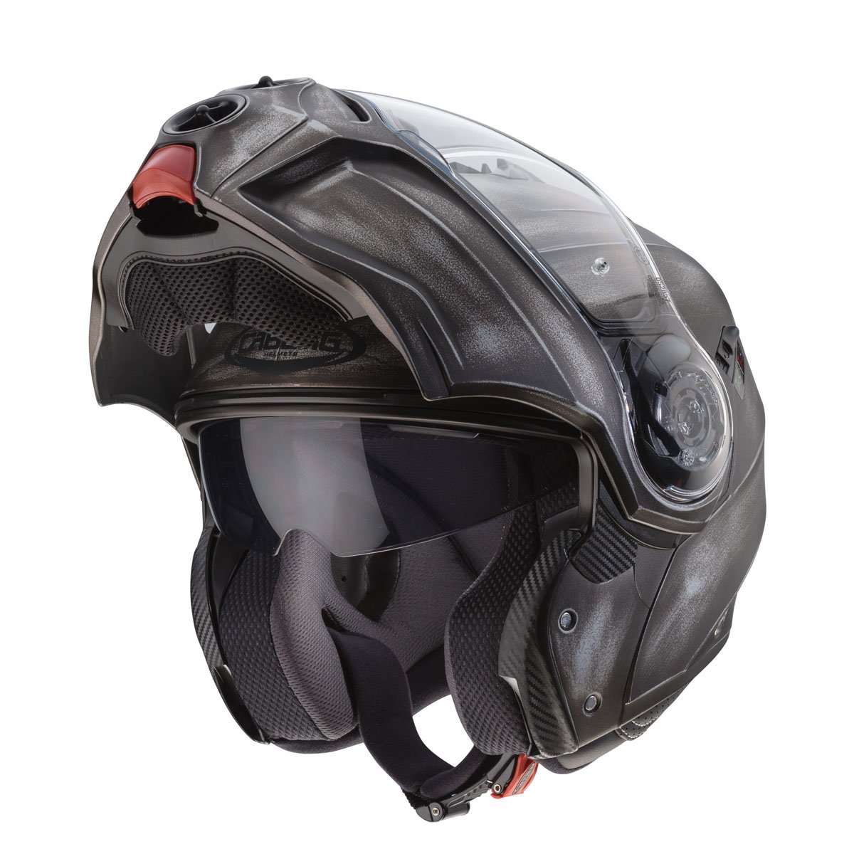 Caberg Droid Iron Flip Up Motorcycle Helmet - Image 2