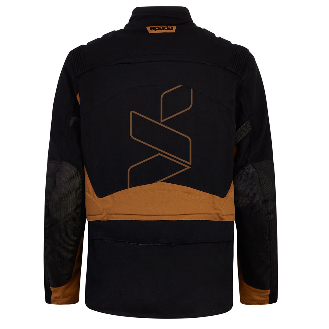 Spada Ascent V3 CE WP Jacket Black/Tan - Image 2