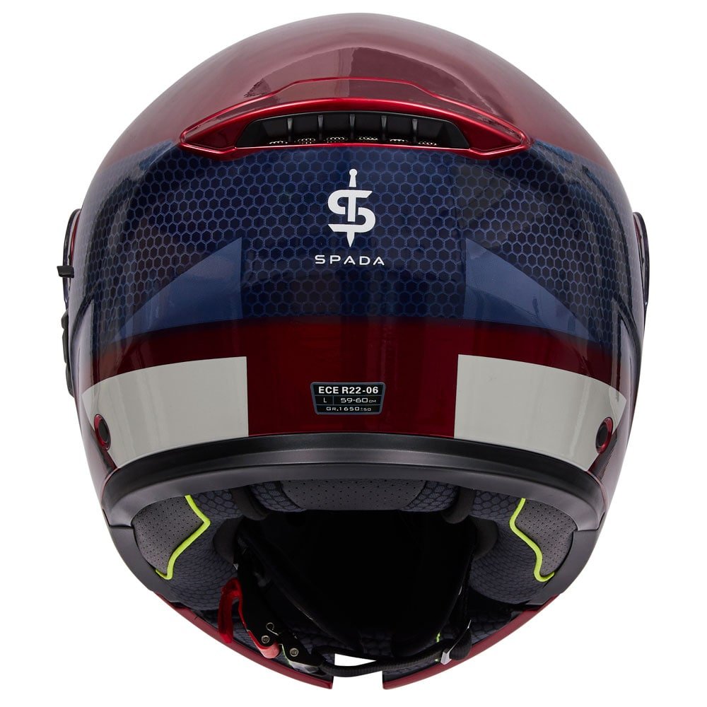 Spada Orion 2 Allure Red/Blue Helmet - Image 3